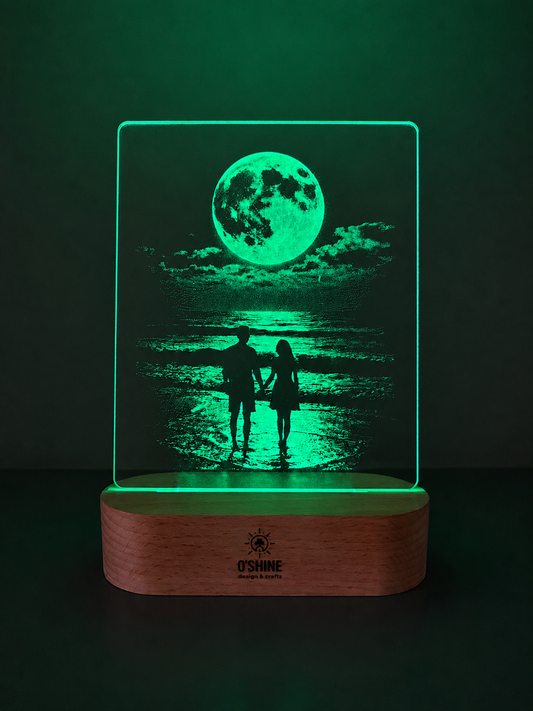 Moonlit Love LED ART Light