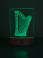 Celtic Harp Glow LED ART Light
