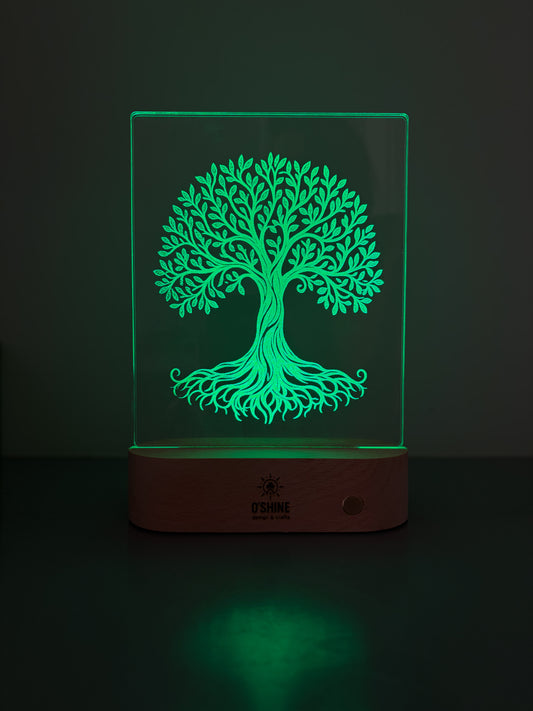 Tree of Life Glow LED ART Light